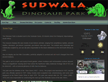Tablet Screenshot of dinosaurpark.co.za